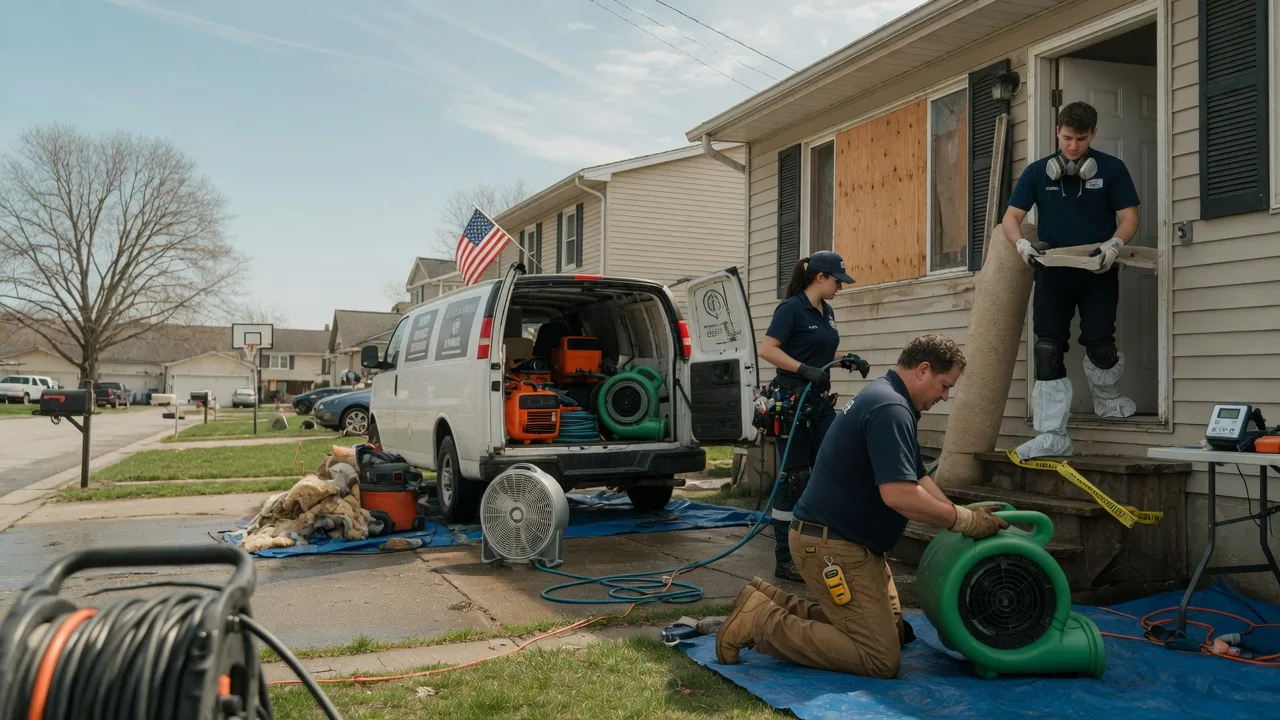 Water Damage Restoration in Bear Creek, WI near me